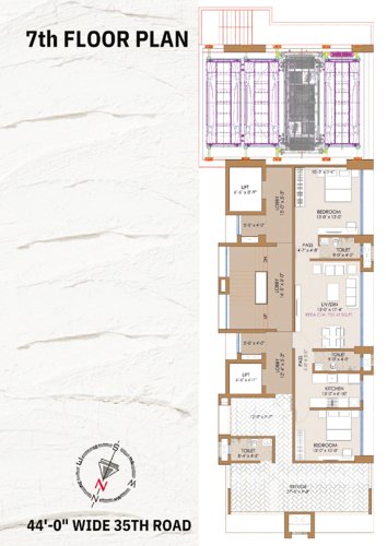  space-queen-of-spaces-mumbai Cluster Plan