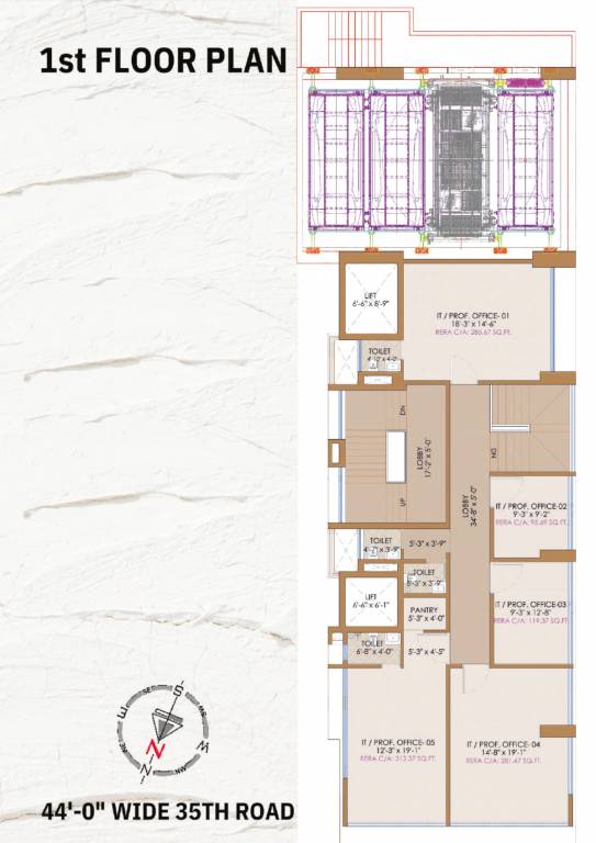  space queen of spaces mumbai Cluster Plan