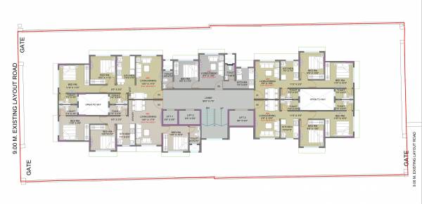  ganga-chs-ltd Ganga CHS Ltd Cluster Plan