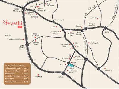  swasthi Location Plan