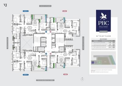 Tower 3 Cluster Plan palladio-balewadi-central Tower 3 Cluster Plan