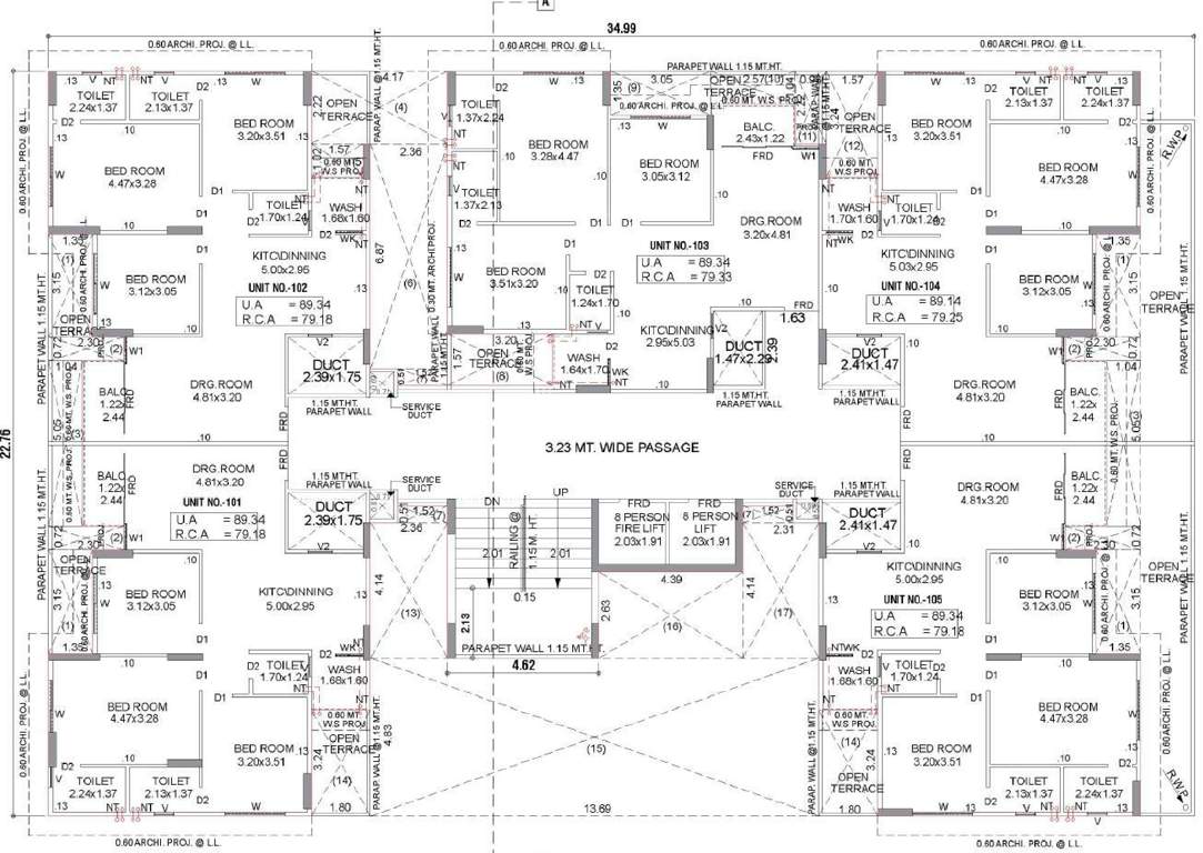  shagun infinity Shagun Infinity Cluster Plan For 1st Floor