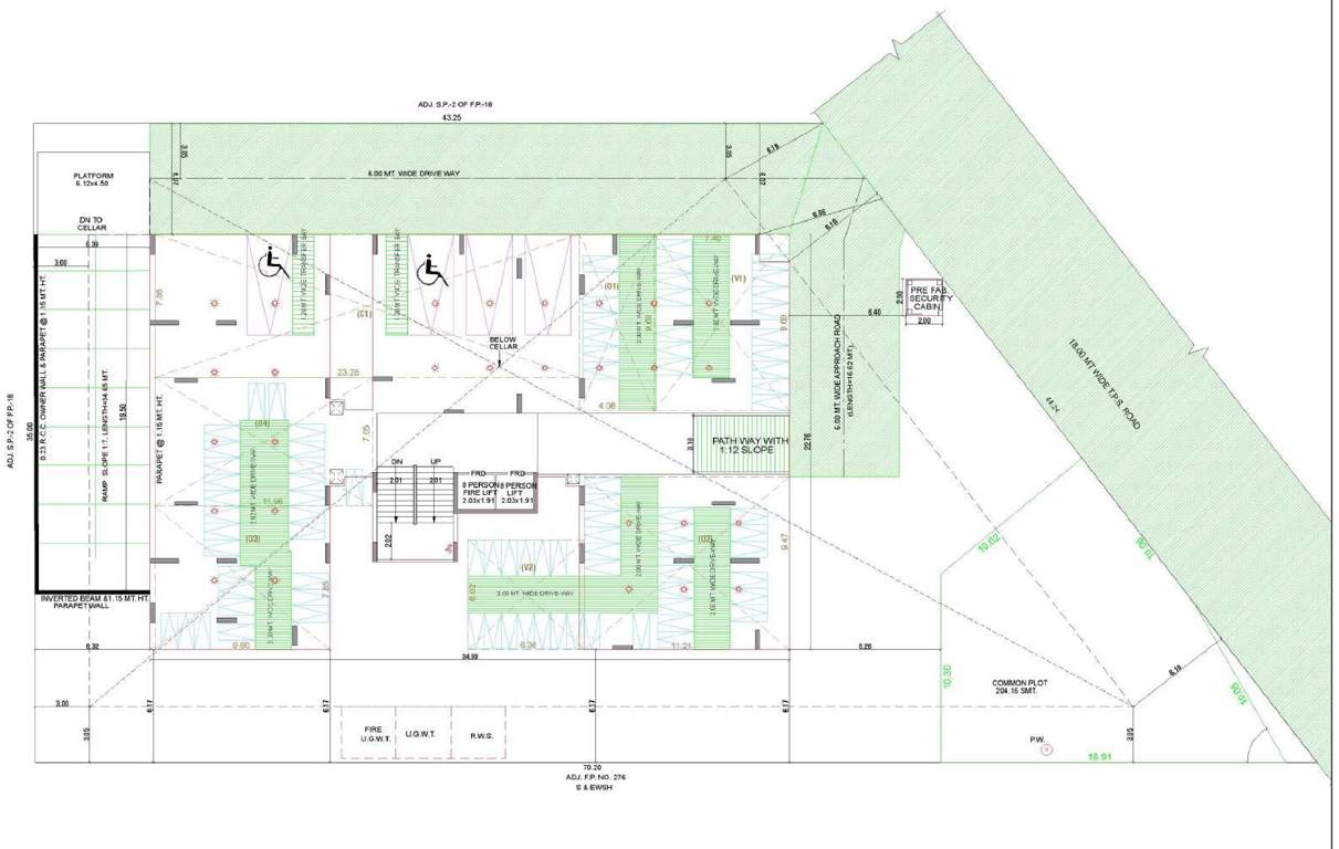  shagun infinity Shagun Infinity Cluster Plan For ground Floor