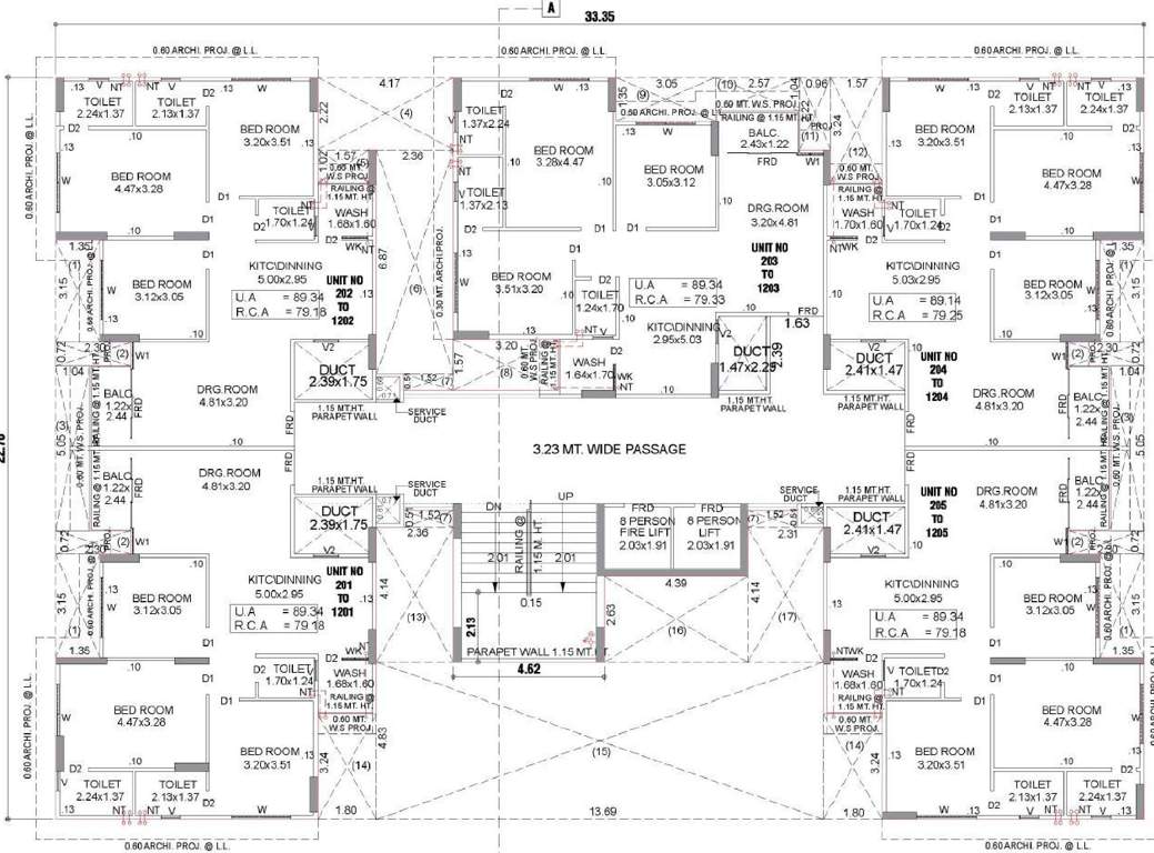  shagun infinity Shagun Infinity Cluster Plan From 2nd To 12th Floor
