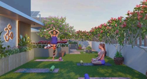  paradise Yoga/ Meditation Area