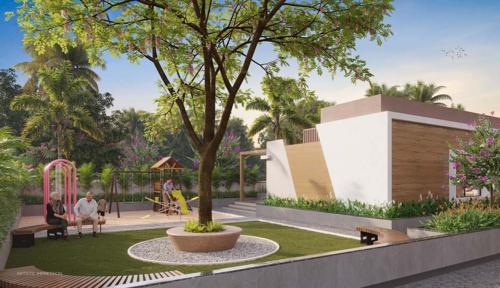  platinum-towers Landscape Garden and Tree Planting