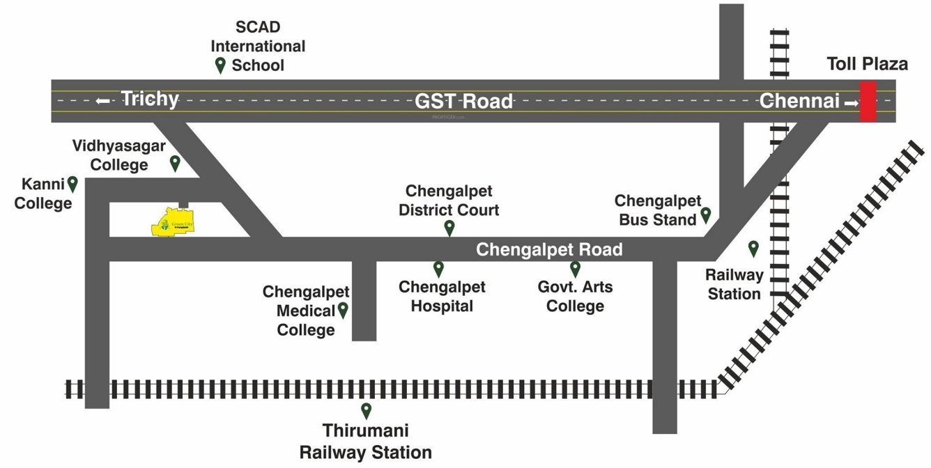  green city Location Plan