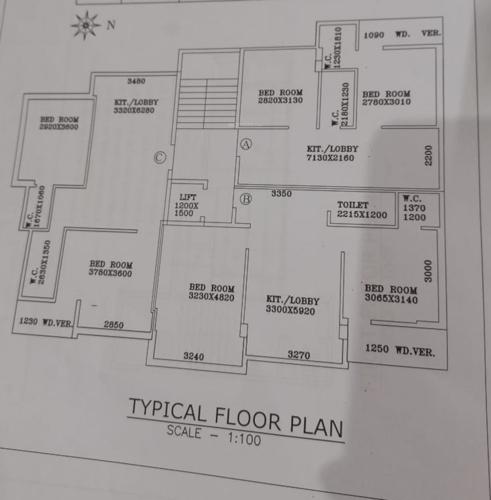  kingshuk-plaza Kingshuk Plaza Cluster Plan from 1st to 4th Floor