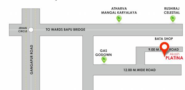  akash-platina Location Plan