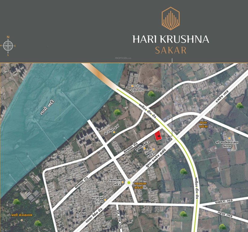 hari krushna sakar Location Plan