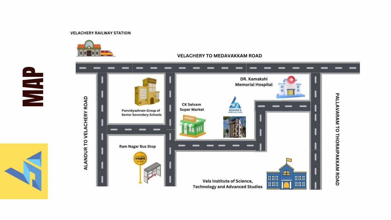  ganabathy illam Location Plan
