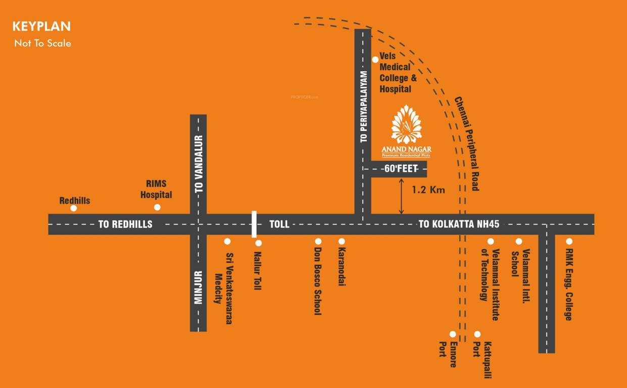  anand nagar Location Plan