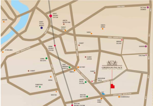  palace Location Plan