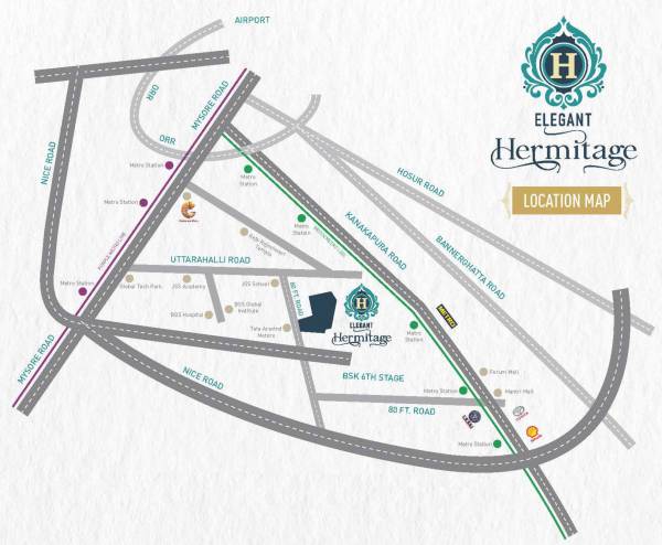  hermitage Location Plan