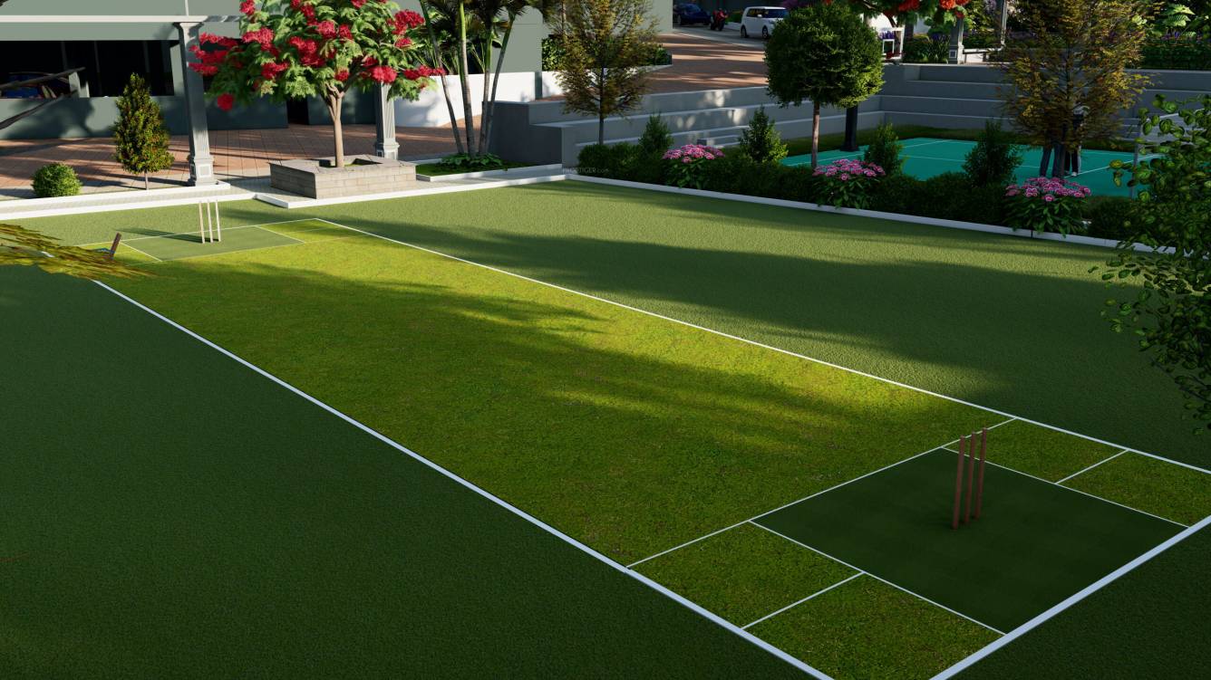  hermitage Cricket Pitch