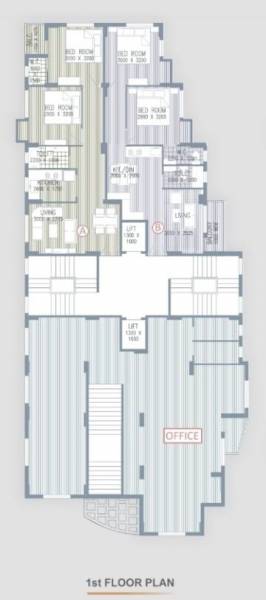  orchid-estate Tower 1 Cluster Plan
