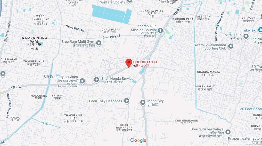  orchid estate Location Plan