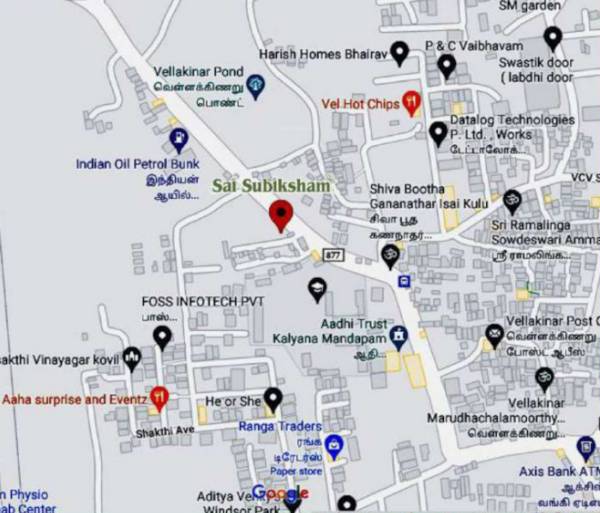  sai-subiksham Location Plan