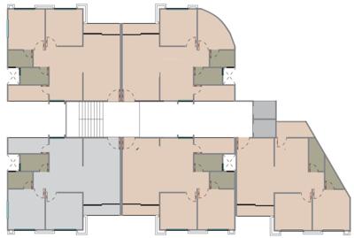 Meena Heights Tower D Cluster Plan From 1st To 6th Floor meena-heights-tower-d Meena Heights Tower D Cluster Plan From 1st To 6th Floor