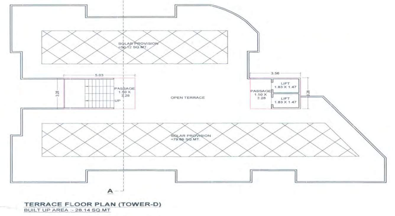  meena heights tower d Meena Heights Tower D Terrace Cluster Plan