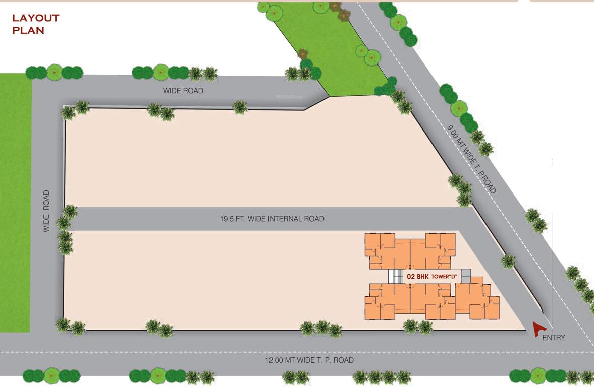  meena heights tower d Layout Plan