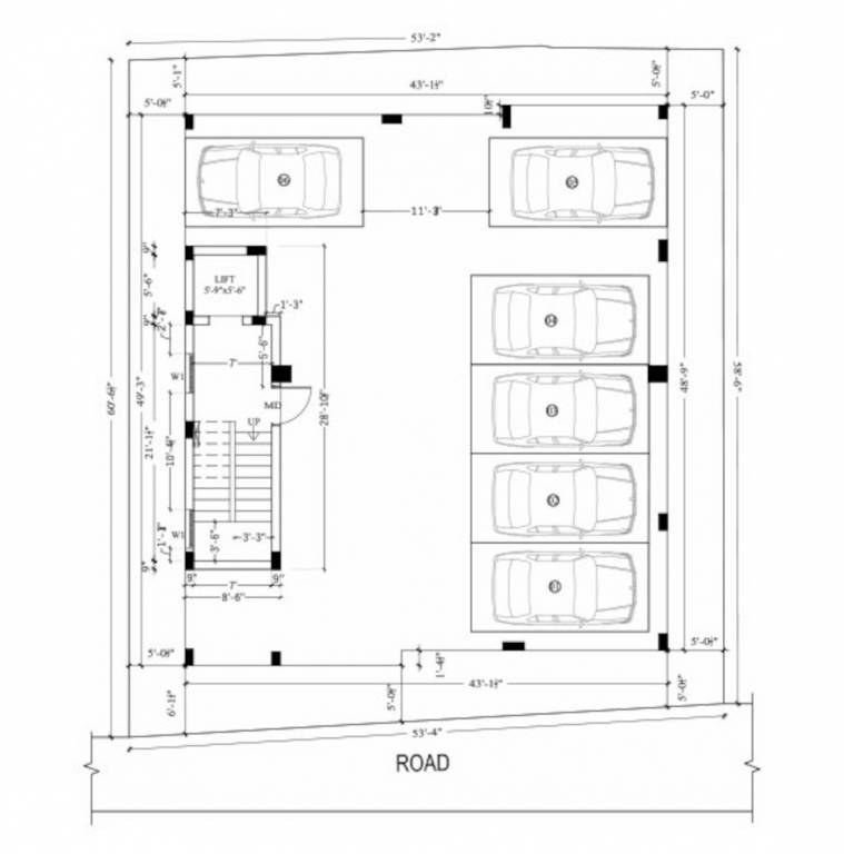  sai sagas Sai Sagas car Parking Cluster Plan