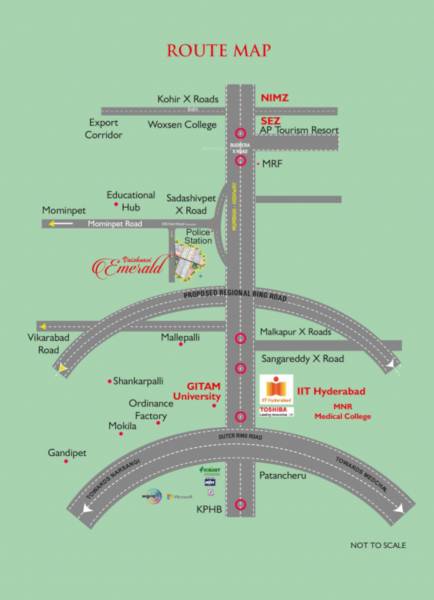  emerald Location Plan