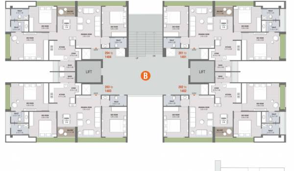  veltis-respair Block B Cluster Plan