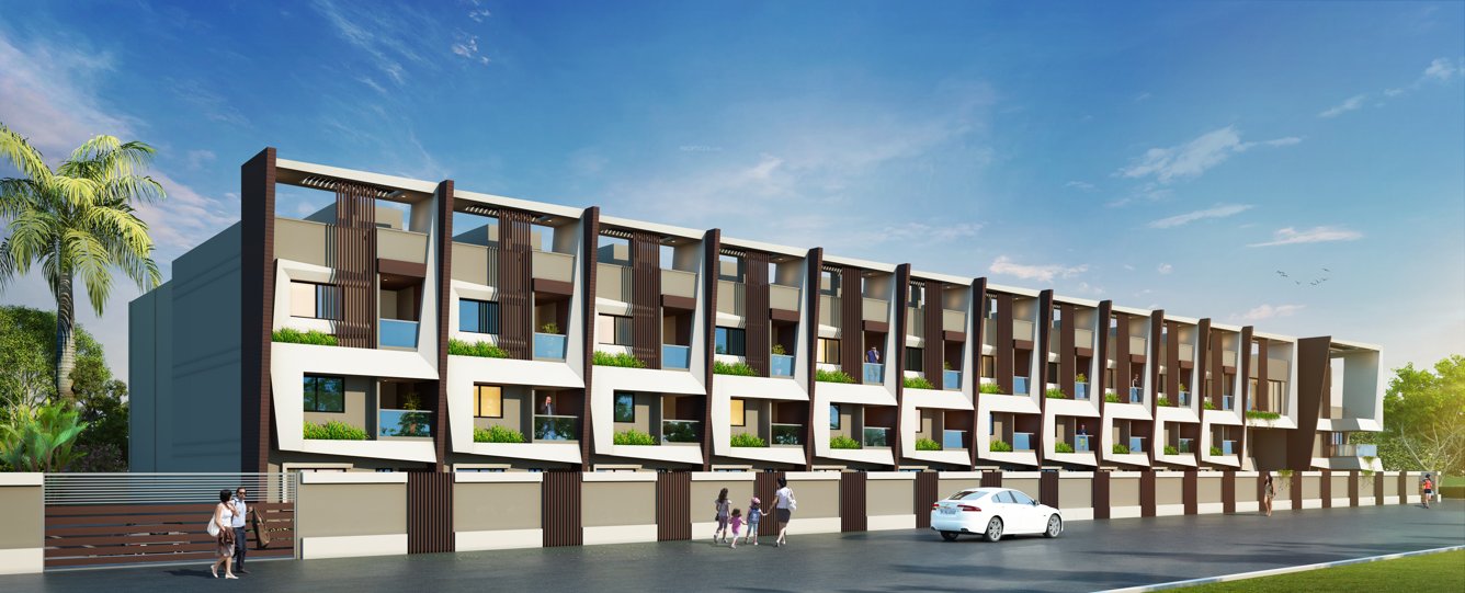  anr rowhouse Elevation