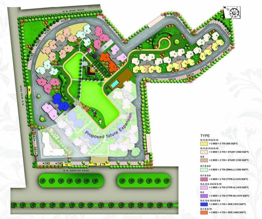  greenshire Layout Plan