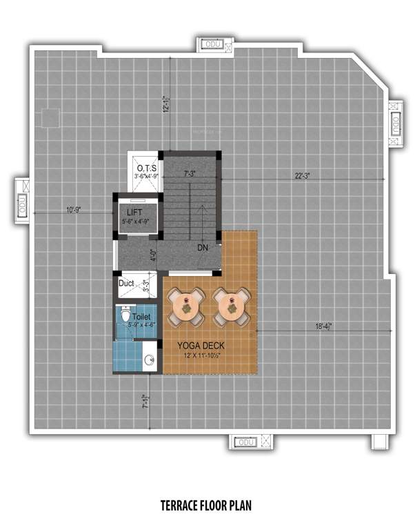  auroville Auroville Terrace Cluster Plan