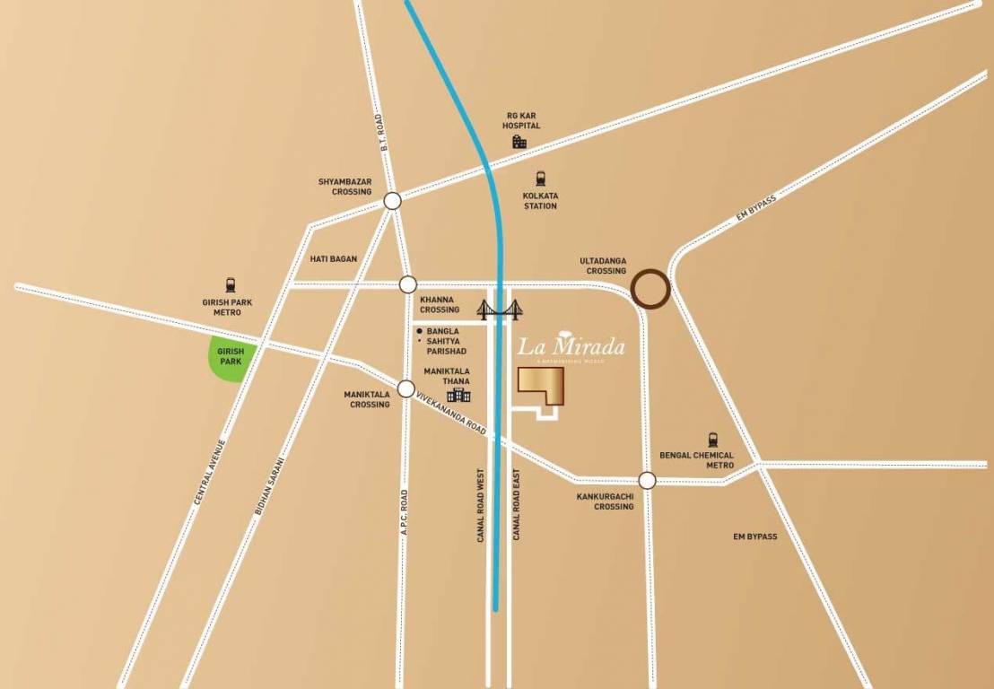  la mirada Location Plan