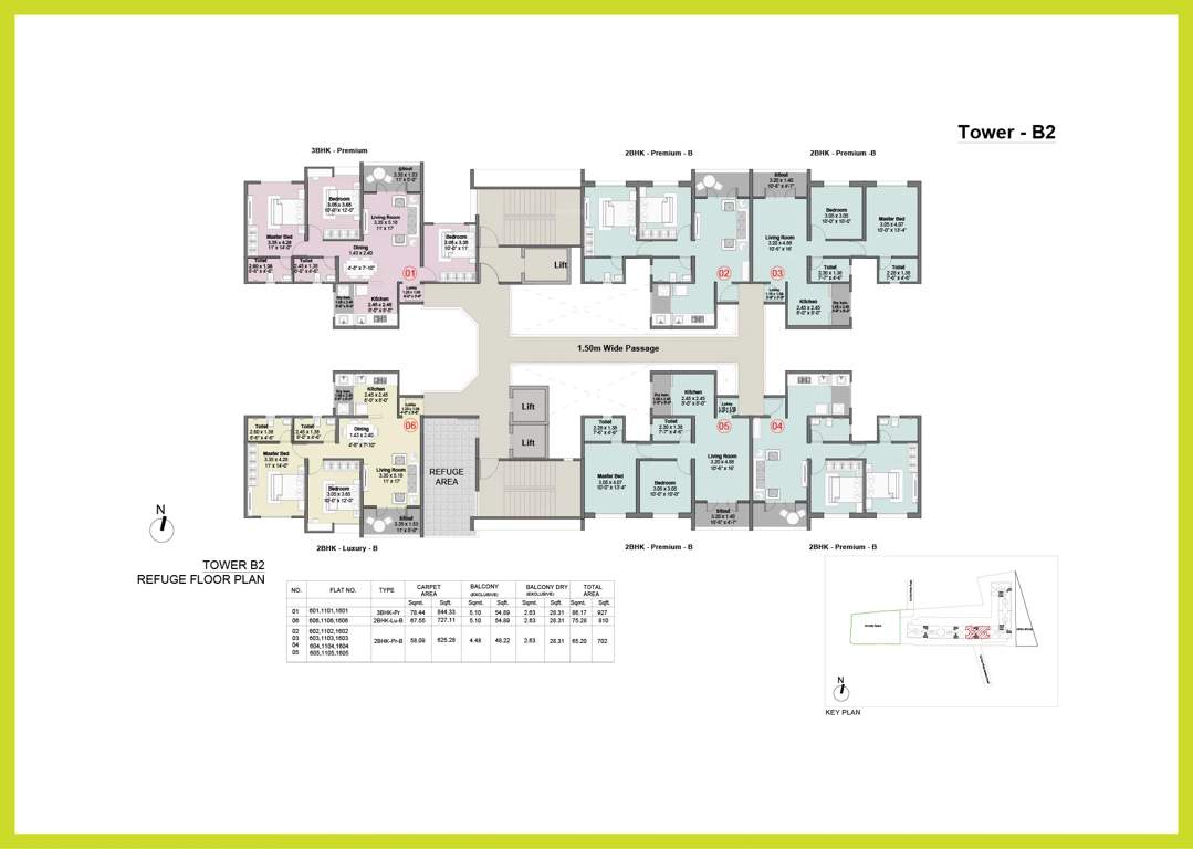 famville Tower A1 Cluster Plan