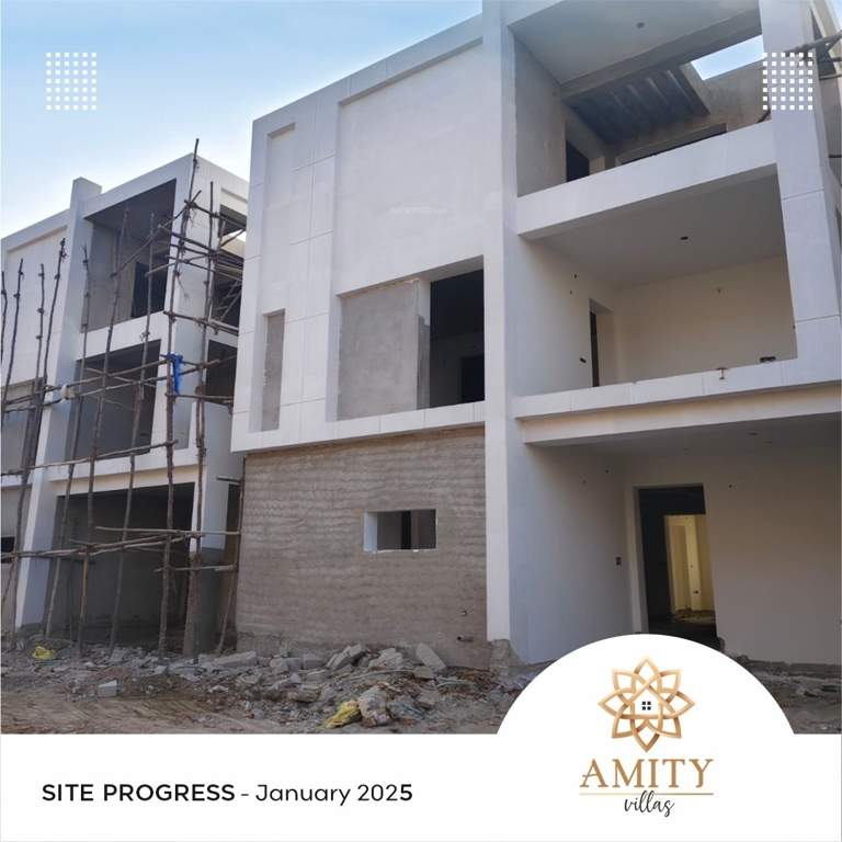  amity villas Construction Status Jan 25