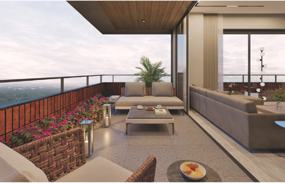  sudarshan grace Balcony