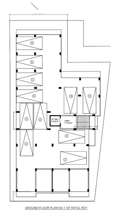  home green apartment 9 Home Green Apartment 9 Ground Floor Cluster Plan