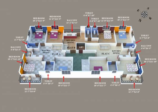 Phase 1 Cluster Plan for 3rd Floor phase-1 Phase 1 Cluster Plan for 3rd Floor