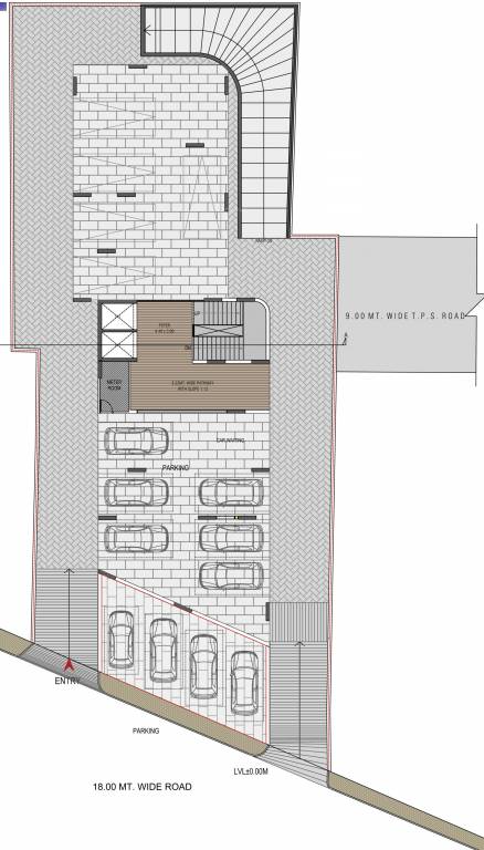  vibgyor Tower 1 Ground Cluster Plan