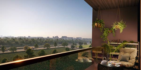  radhe-parijat Balcony