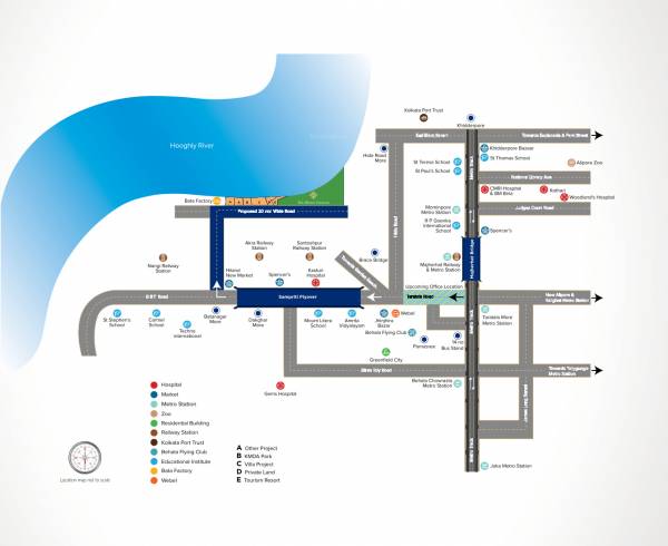 Location Plan the-royal-ganges Location Plan