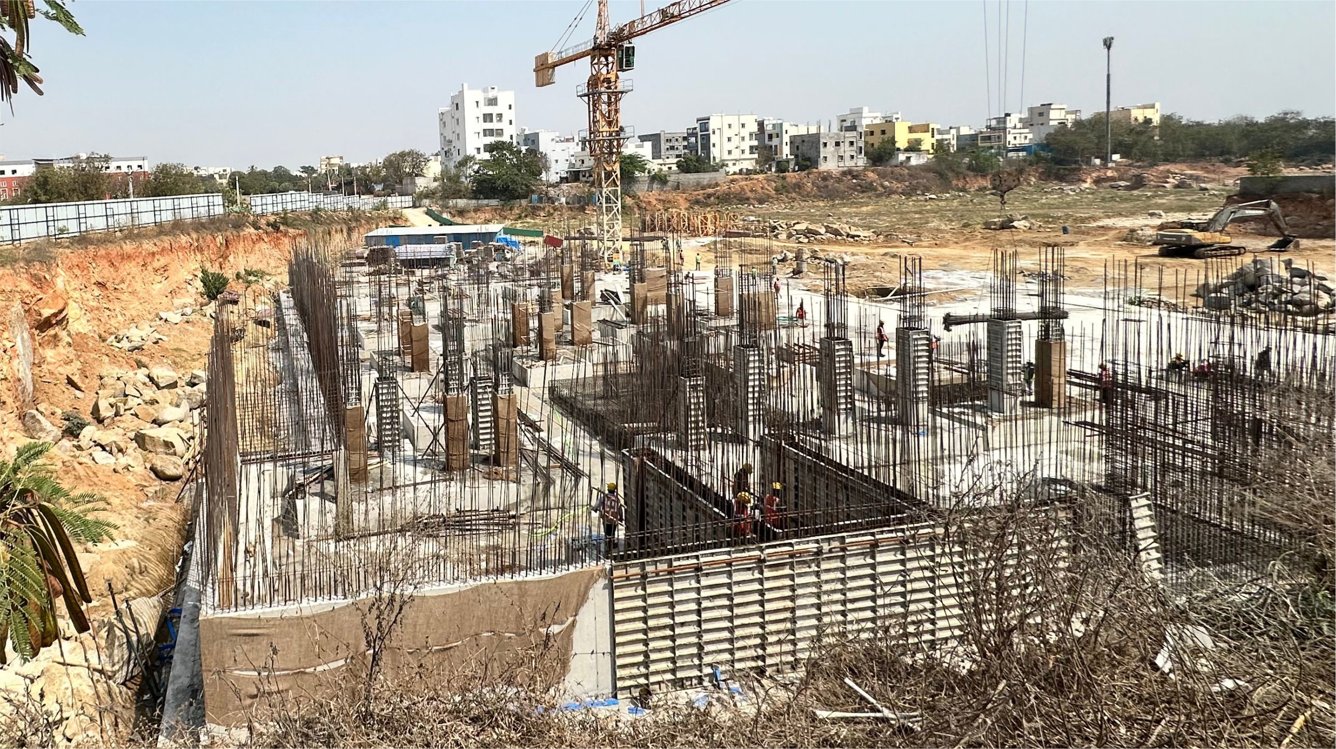  krishe pearl Block A Construction Status March 24