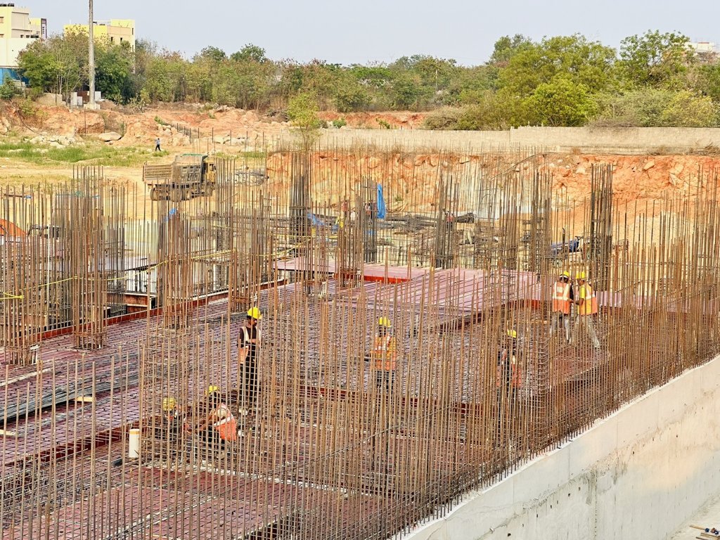  krishe pearl Block A Construction Status March 24