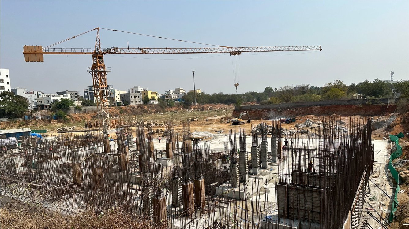  krishe pearl Block B Construction Status March 24