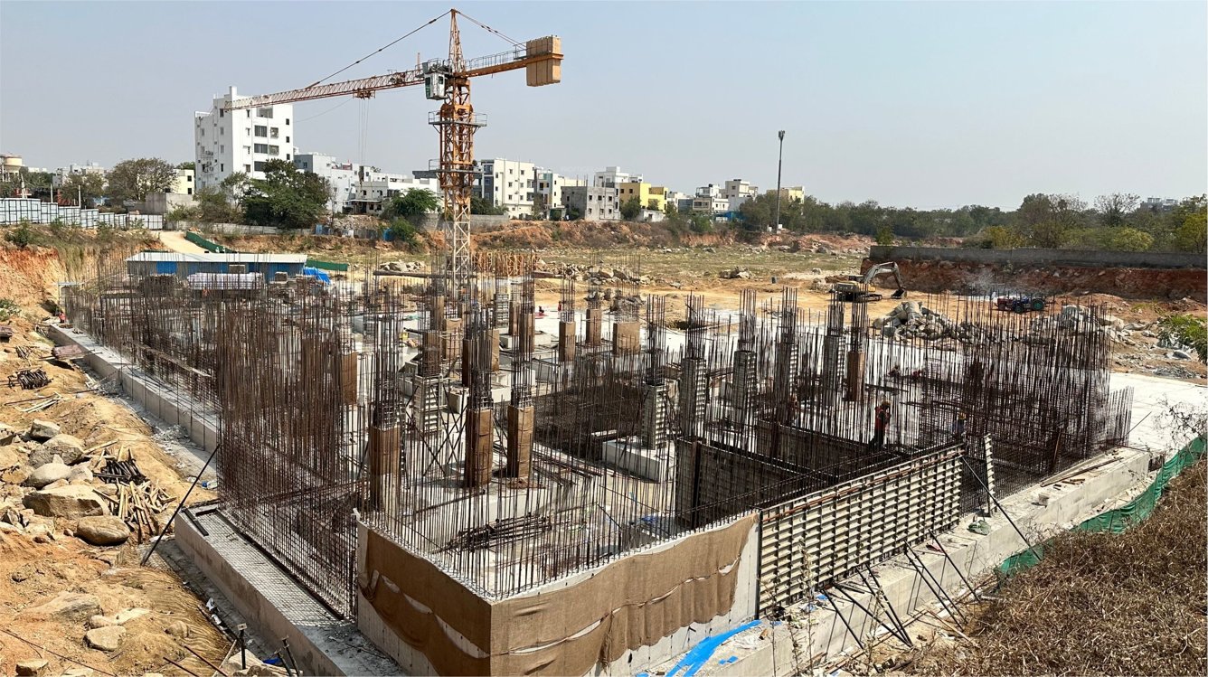  krishe pearl Block C Construction Status March 24