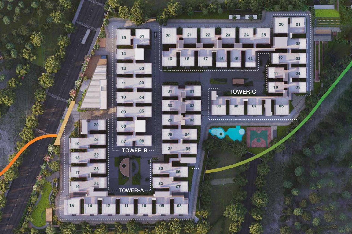 krishe pearl Layout Plan