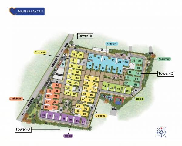  krishe-pearl Master Plan