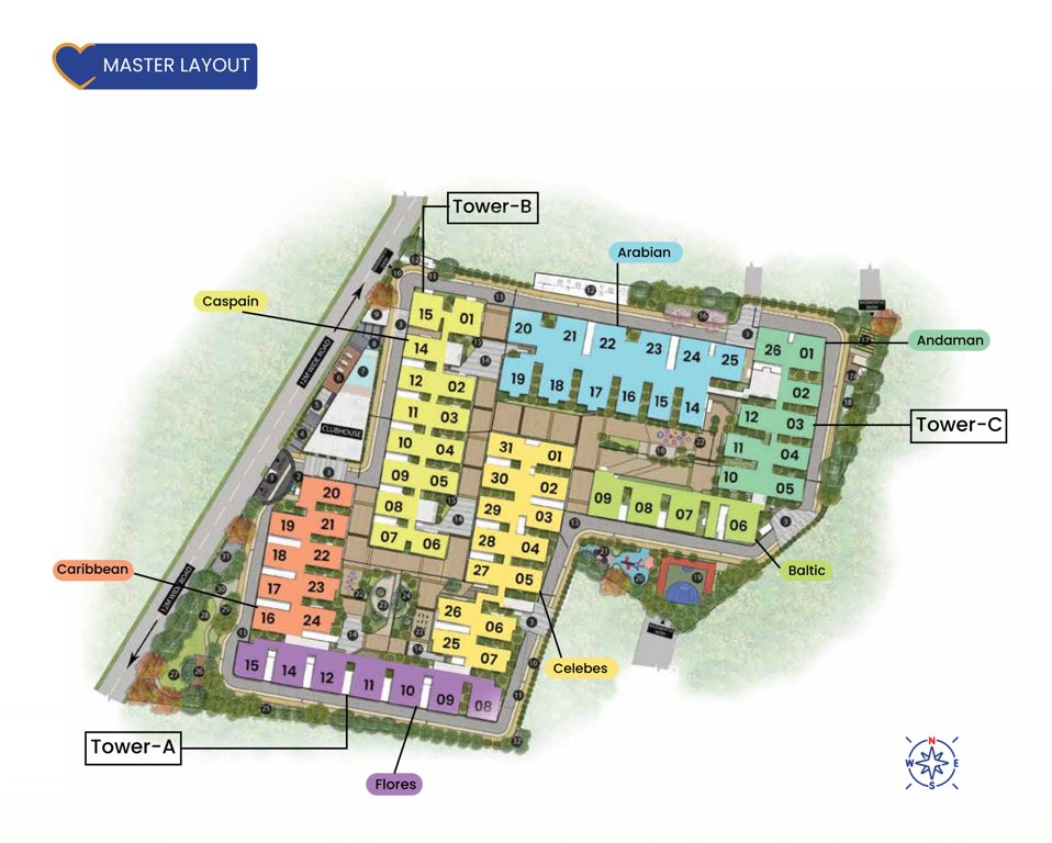  krishe pearl Master Plan