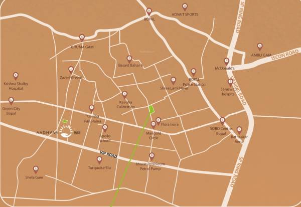  aadhvan-shine Location Plan