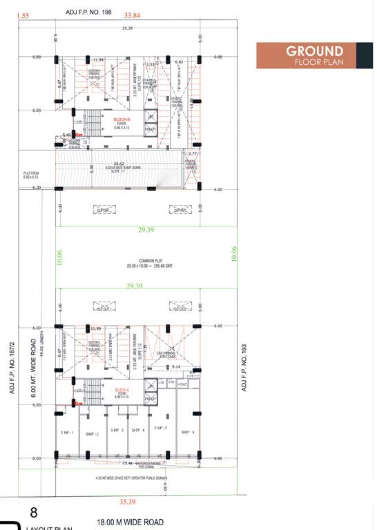  tiara by manidhar Block   A, B Ground Cluster Plan