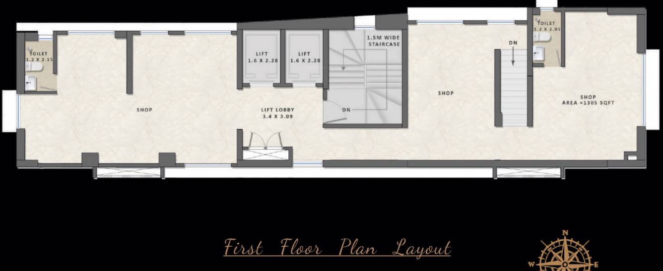  palacio Grace Palacio Cluster Plan for 1st Floor